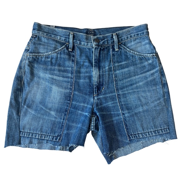 Citizens Of Humanity Pants - CITIZENS OF HUMANITY Jean Short Cut Off, Mid to High Rise, DIY - Size 27